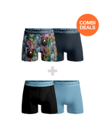 Print/Grey/Black/Blue