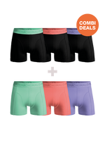 Black/Green/Orange/Purple