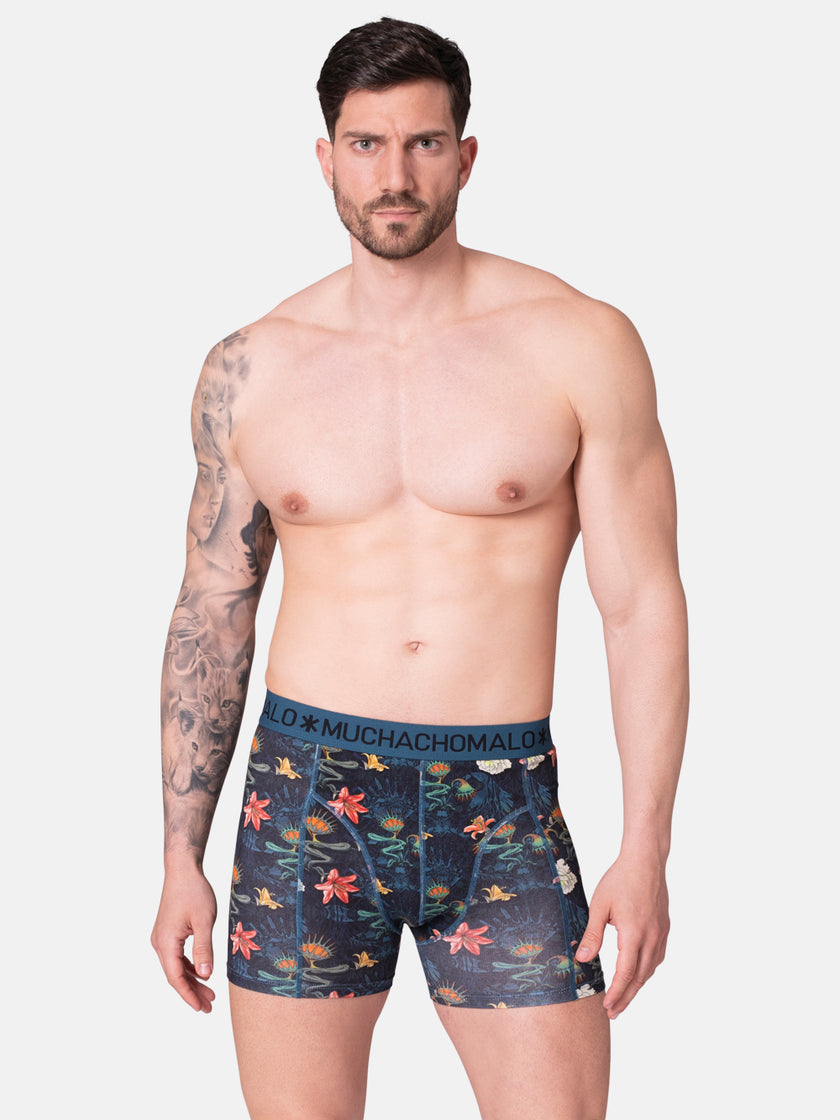Men 12-pack boxer shorts print/Solid