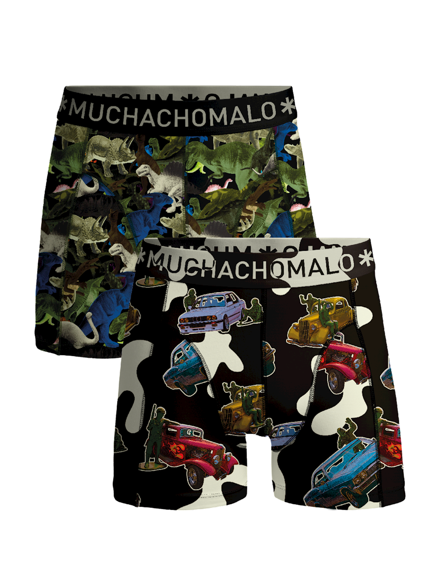 Heren 2 pack Boxershorts Figures Muchachomalo