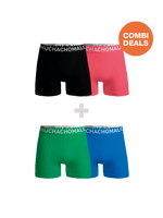 Black/Pink/Green/Blue