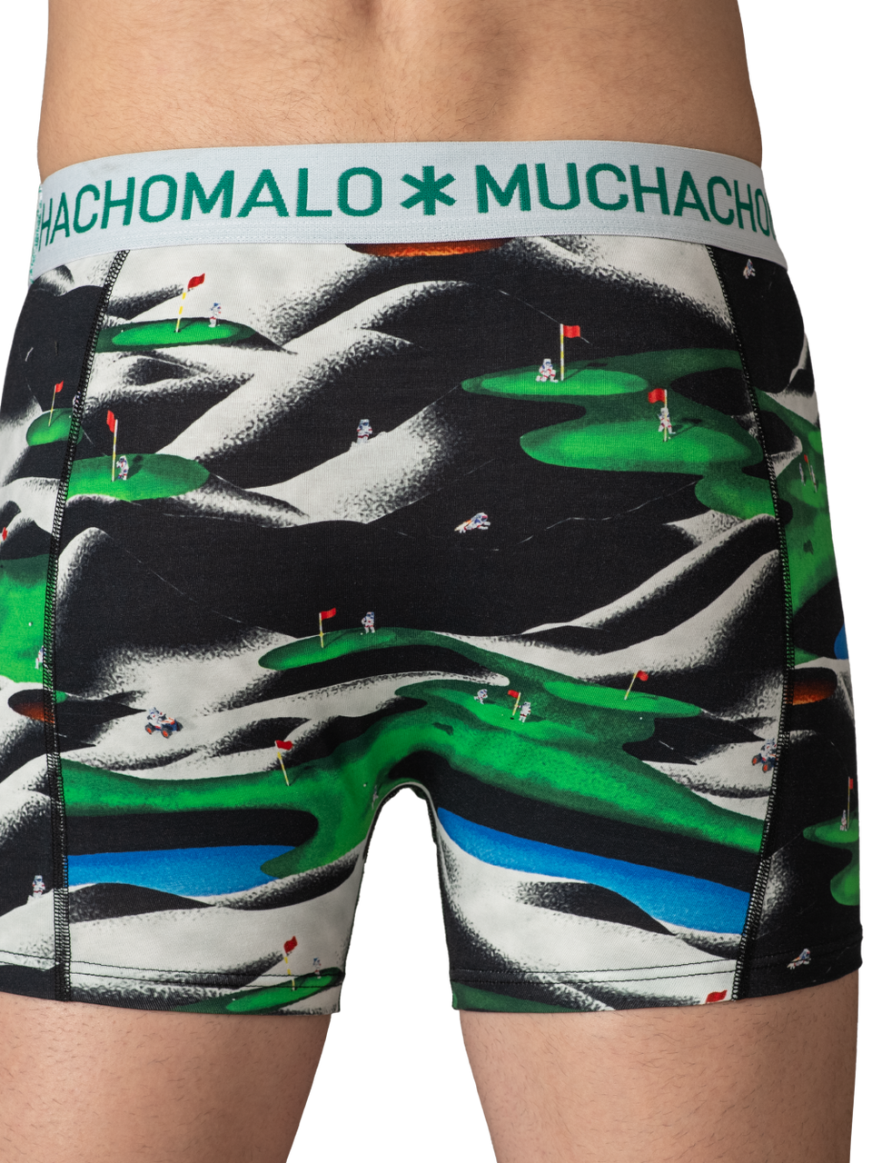 Print/Green/White