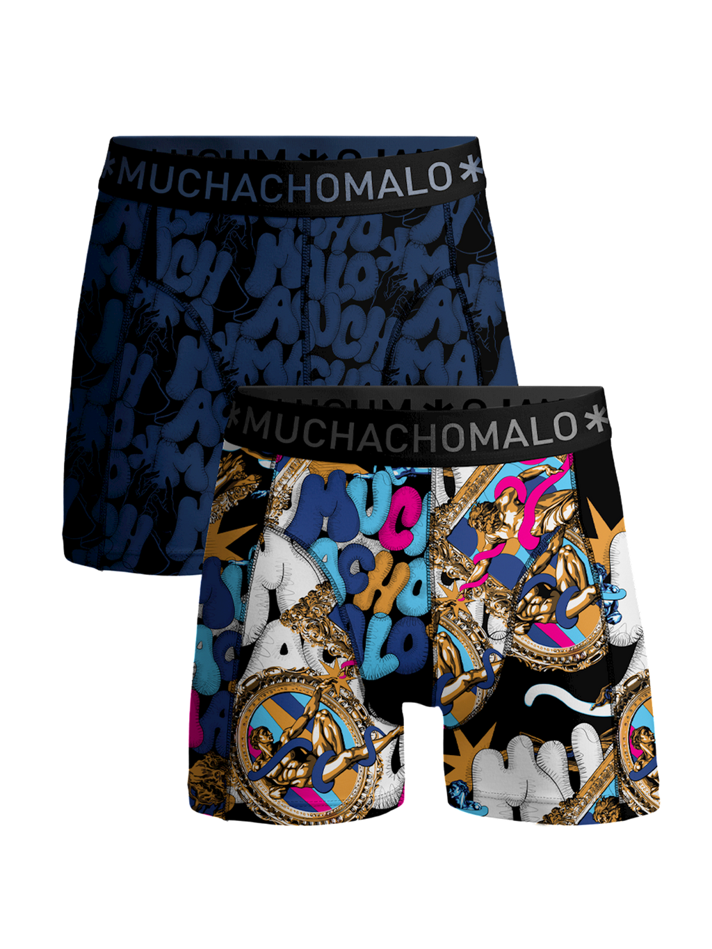 Heren 2 pack Boxershorts Adam