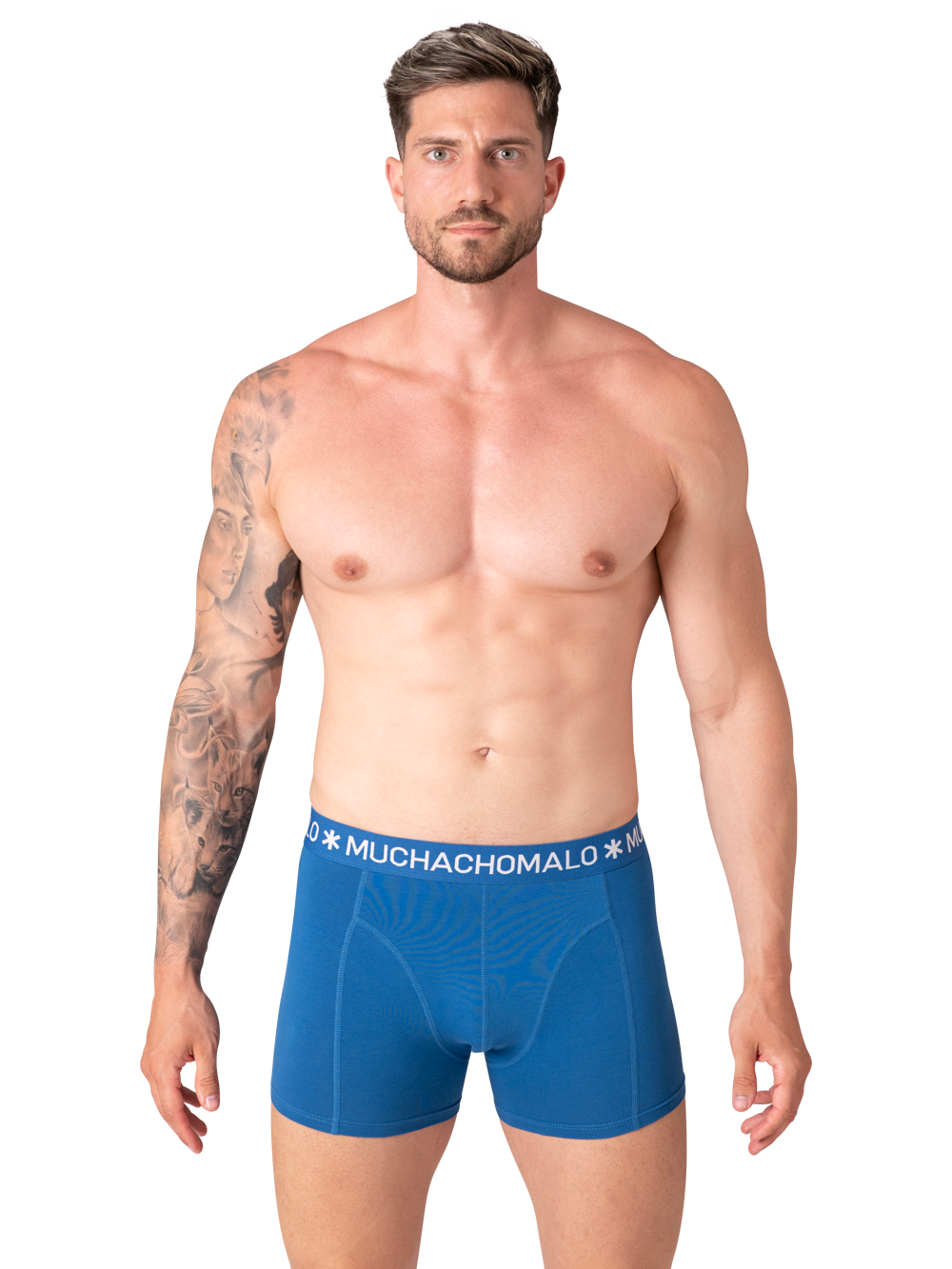 muchachomalo - Heren 2-Pack Boxershorts Waterelements Print/Print - Batavia Stad muchachomalo - Heren 2-Pack Boxershorts Waterelements Print/Print - Batavia Stad
