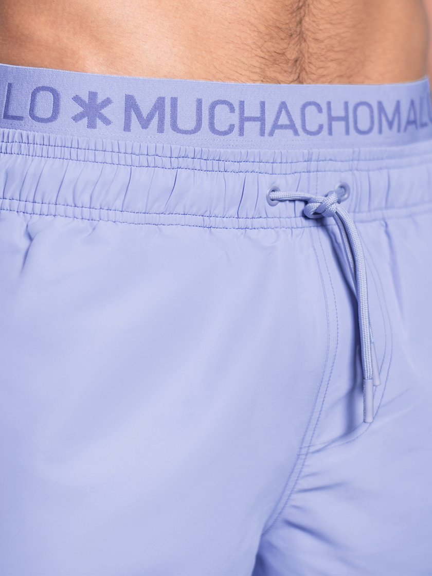 Herren badeshorts Lila + kostenlose Mikrofaser -Boxer -Shorts