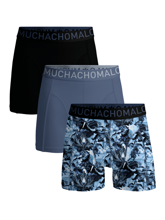 Print/Blue/Black