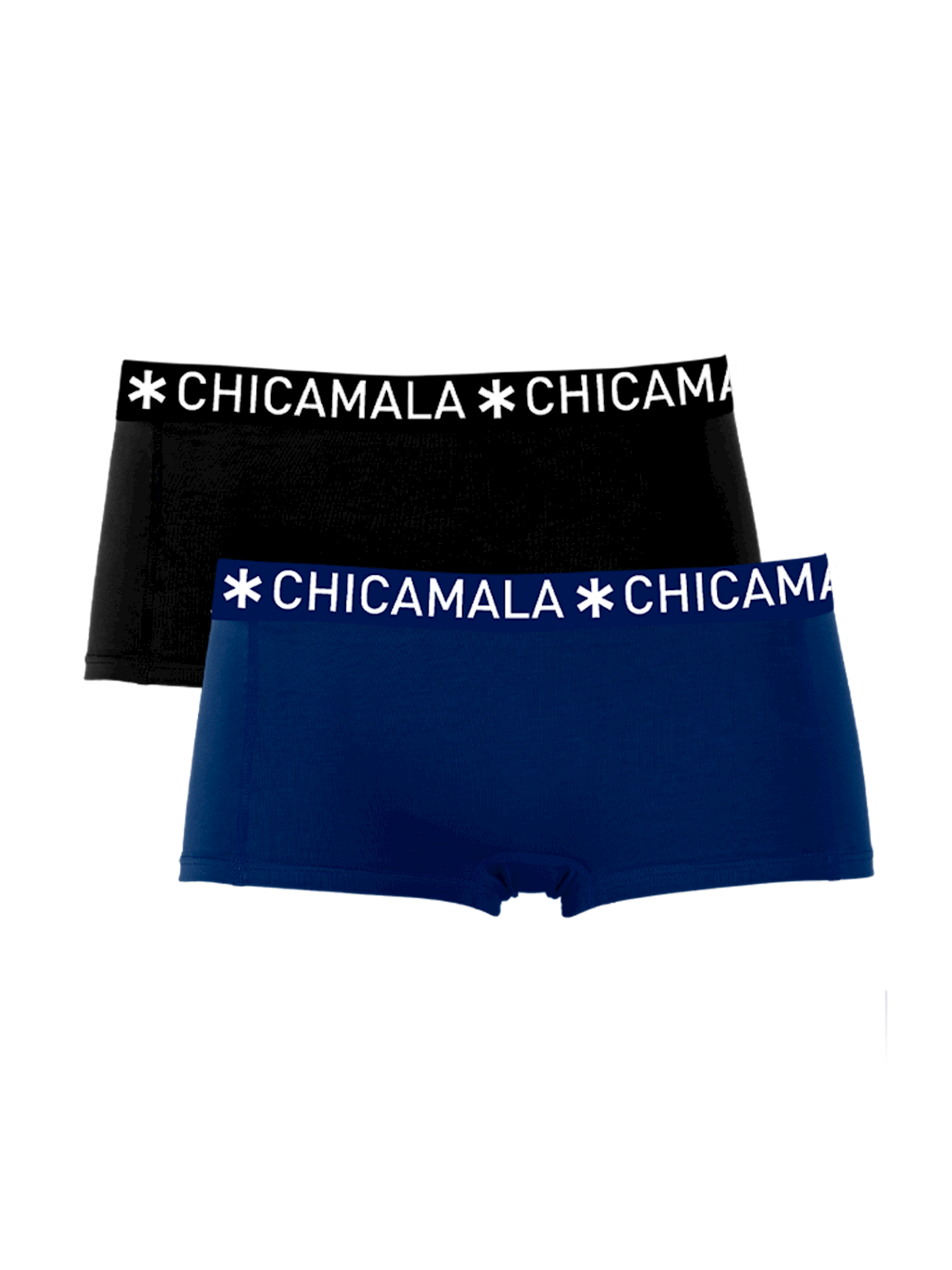 Dames 2 pack Boxershorts Effen Muchachomalo