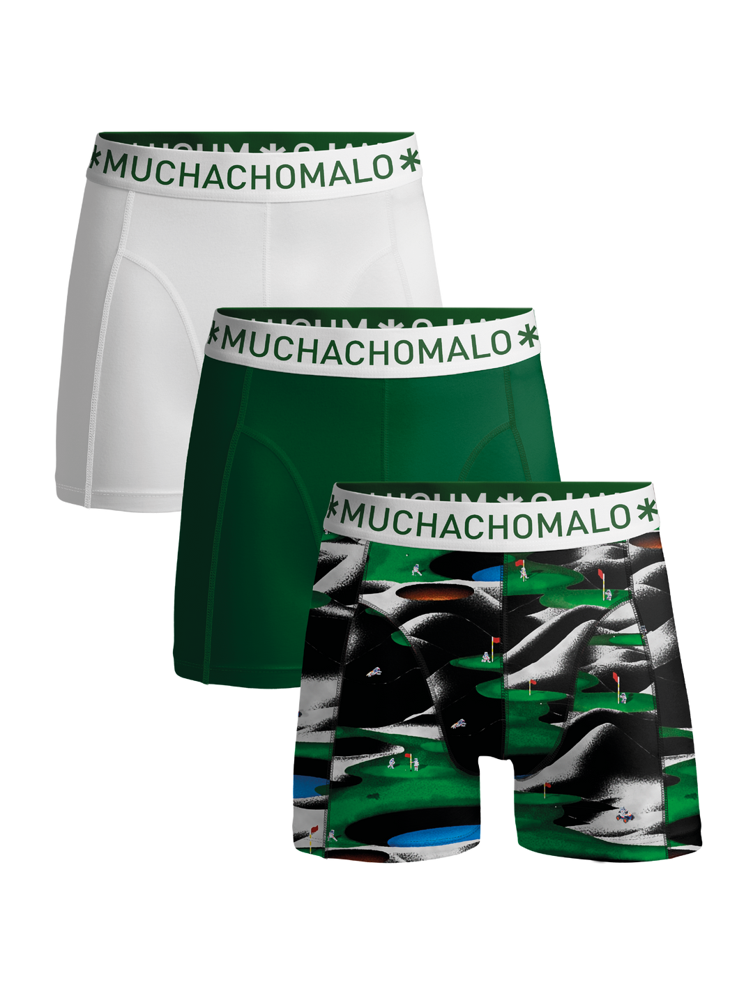 Print/Green/White