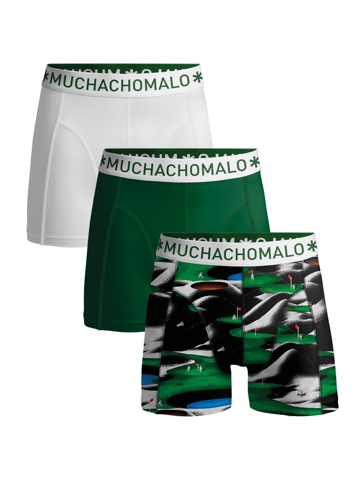 Print/Green/White