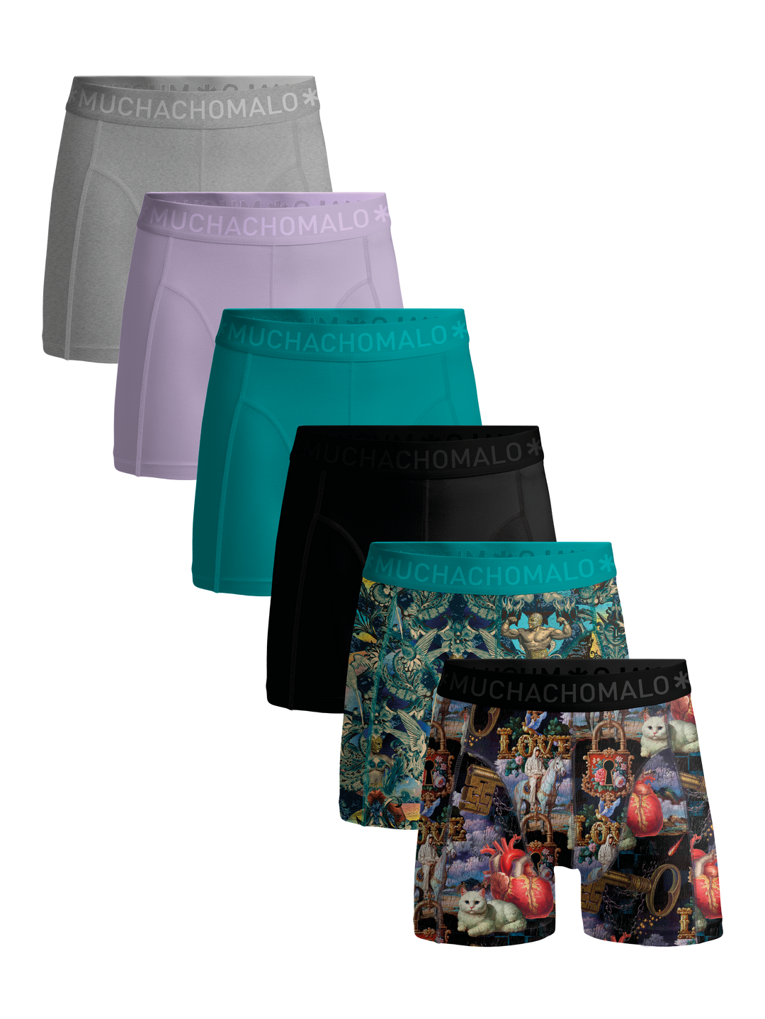 Print/Black/Green/Purple/Grey