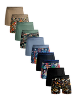 Print/Black/Blue/Green/Beige