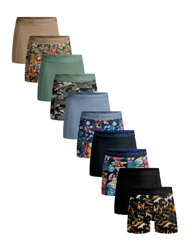 Print/Black/Blue/Green/Beige