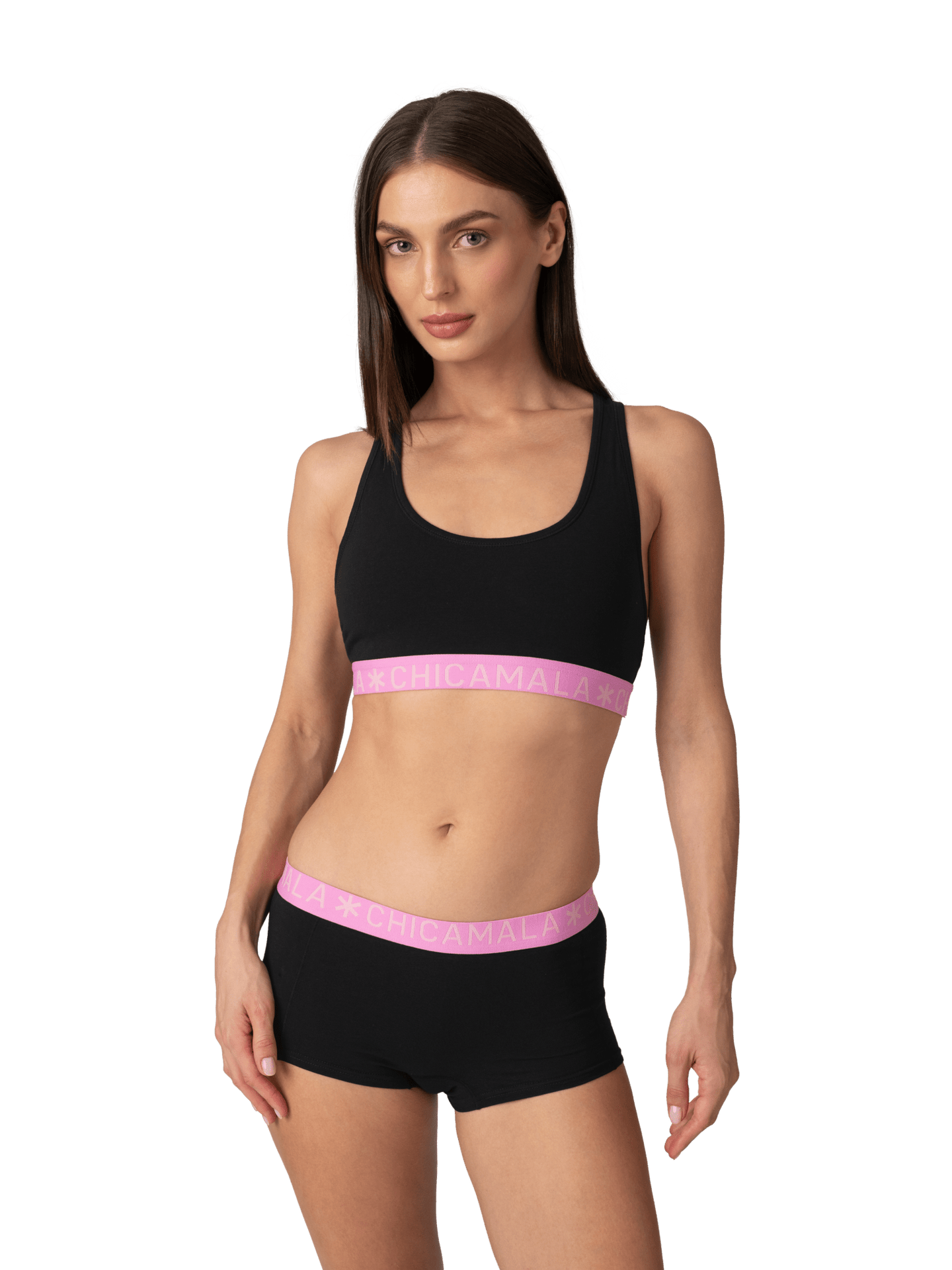 Black/Pink