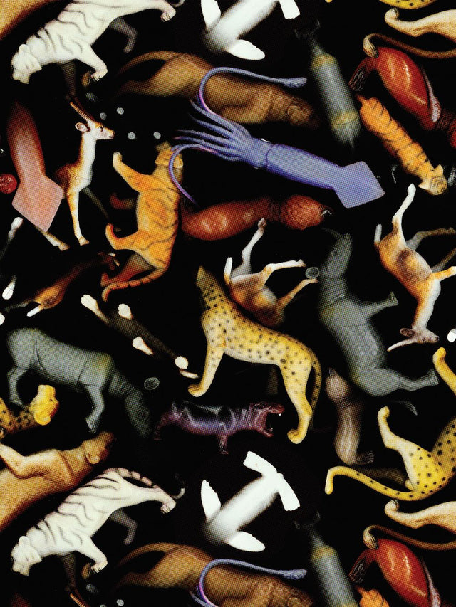 Print/Black/Blue/Green/Beige