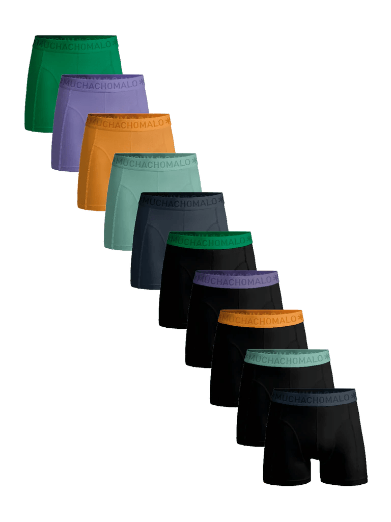 Black/Grey/Green/Orange/Purple