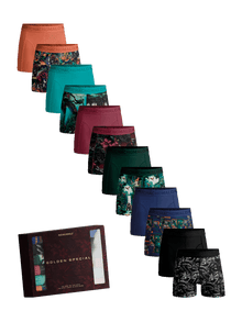 Print/Black/Blue/Green/Red/Orange