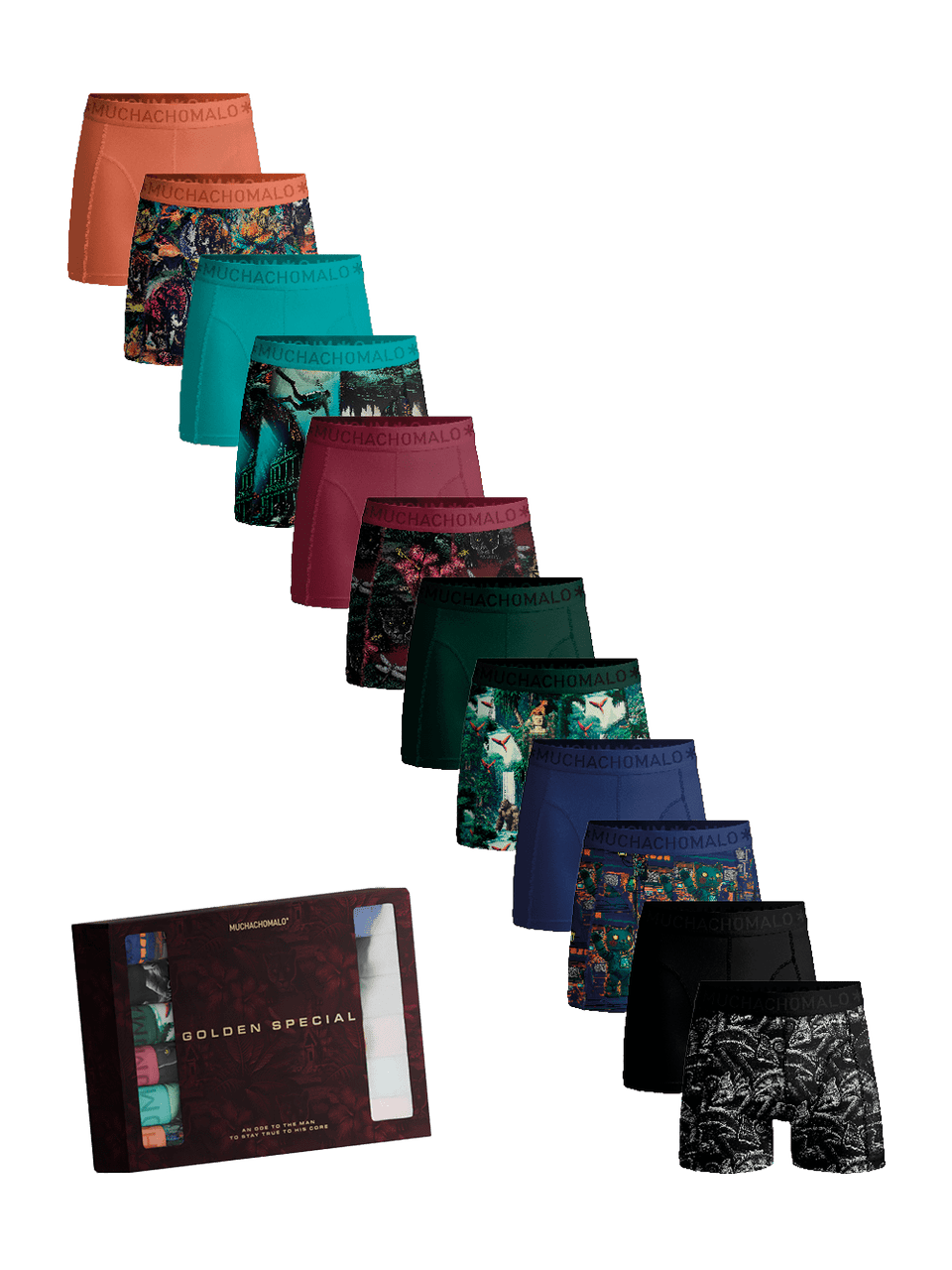 Print/Black/Blue/Green/Red/Orange