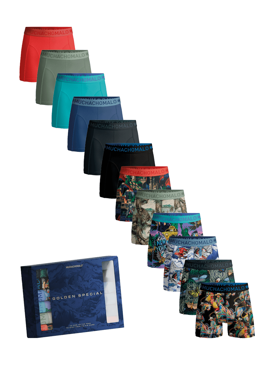 Print/Black/Green/Blue/Grey/Orange