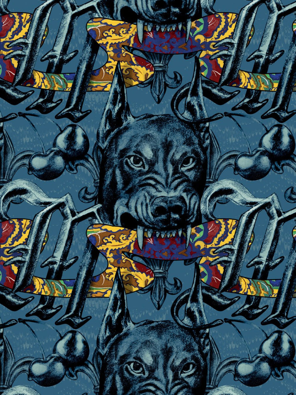 Print/Black/Blue/Green/Pink