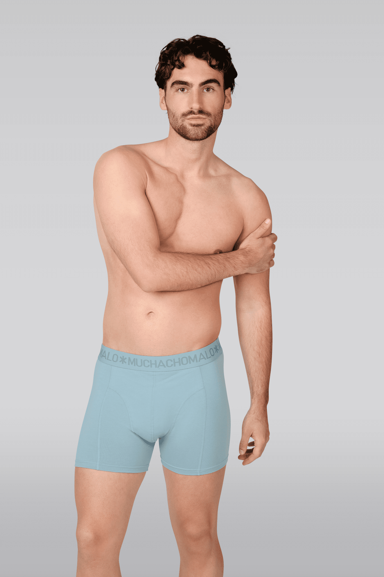 Heren 12 - pack Boxershorts - U-SOLID1010-1275 - Muchachomalo