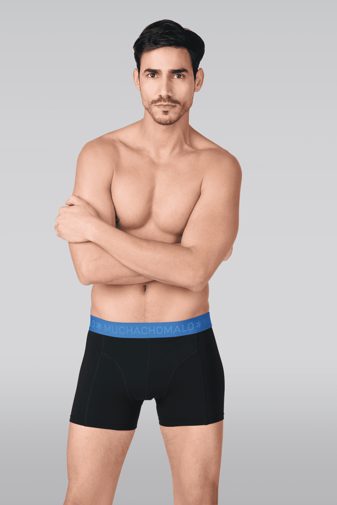 Heren 12 - pack Boxershorts - U-SOLID1010-1276 - Muchachomalo