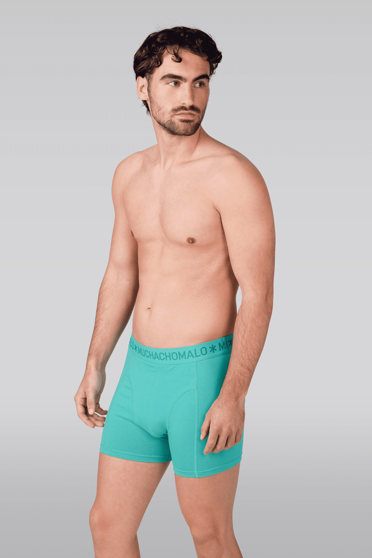 Heren 12 - pack Boxershorts - U-SOLID1010-1276 - Muchachomalo