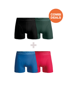 Black/Green/Blue/Pink