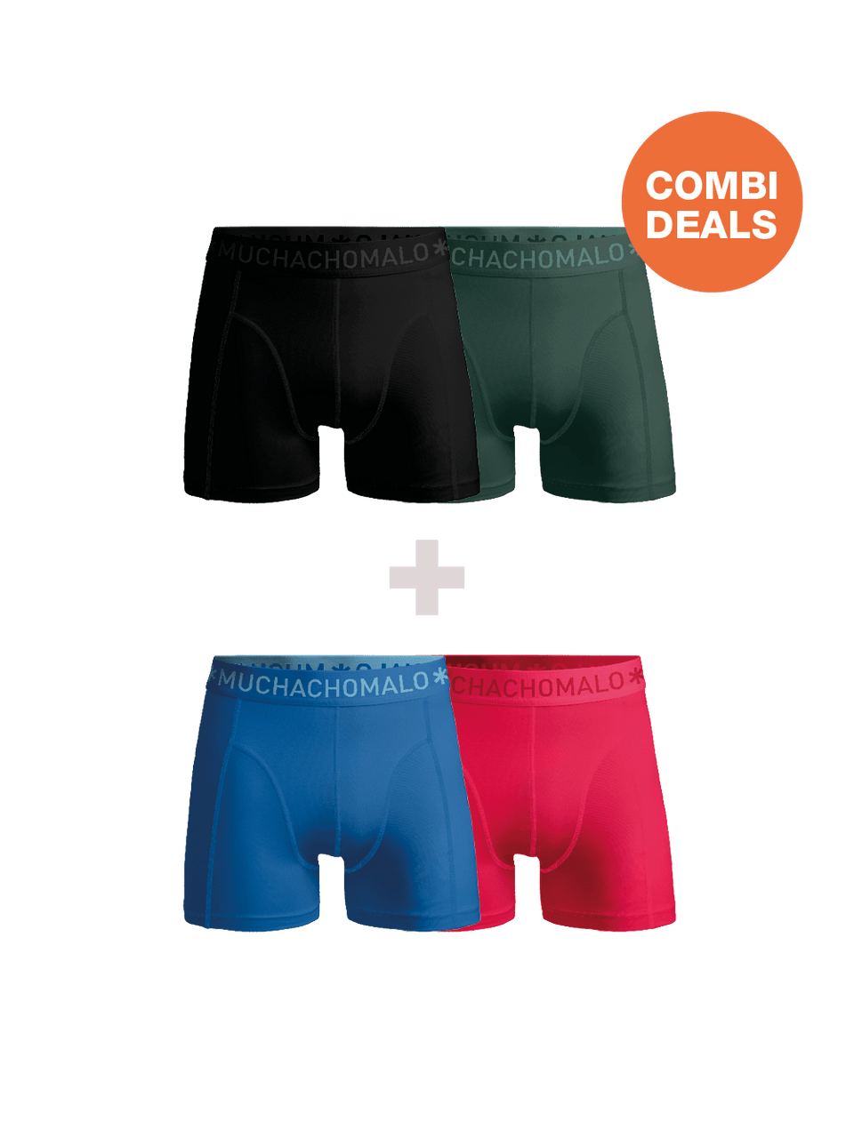 Black/Green/Blue/Pink