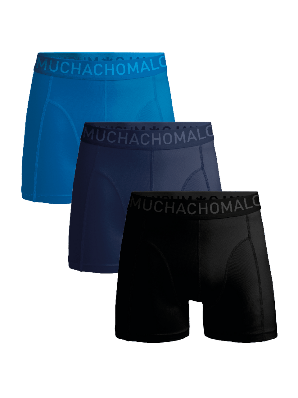 Boxershort Muchachomalo Men Microfiber Black/Black/Blue/Green (4-pack Boxershort Muchachomalo Men Microfiber Black/Black/Blue/Green (4-pack