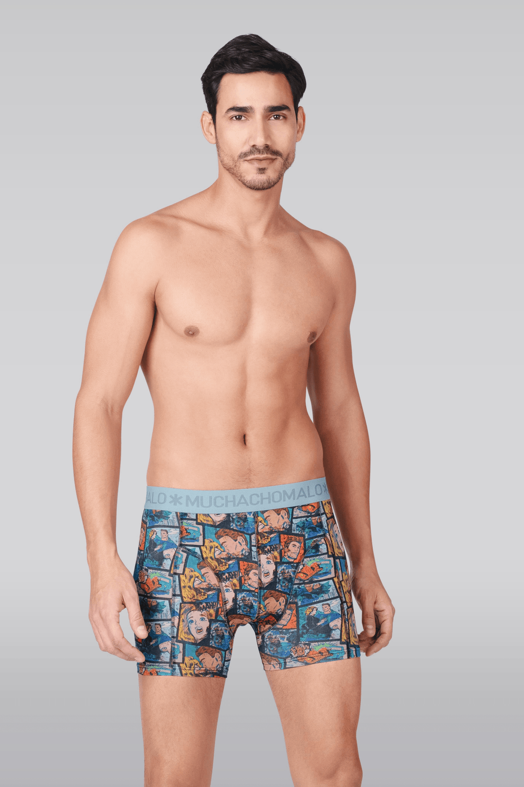Print/Blue/Black