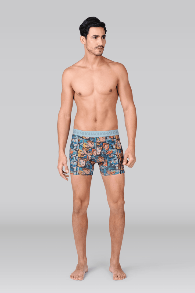 Print/Blue/Black