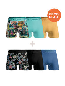 Print/Blue/White/Green/Black