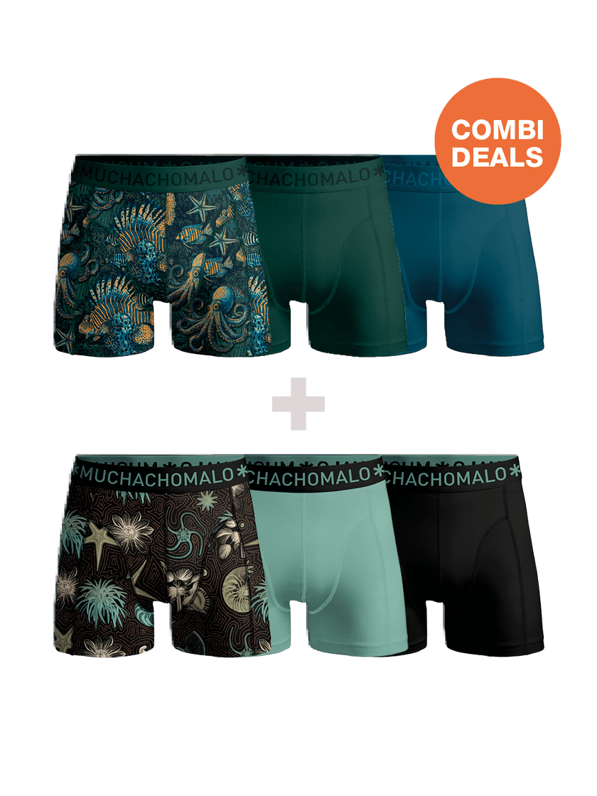 Print/Blue/Green/Black