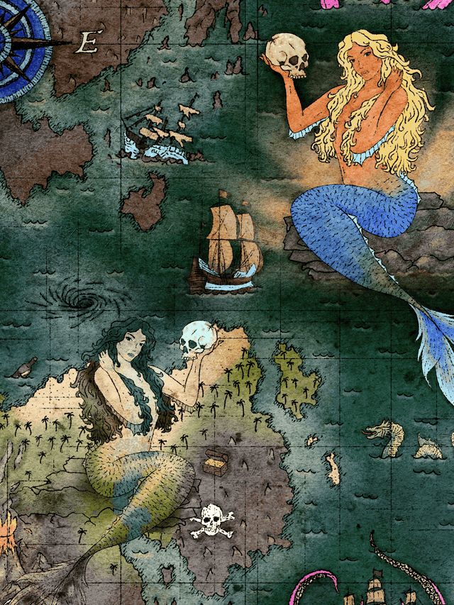 Print/Green/Blue/Orange