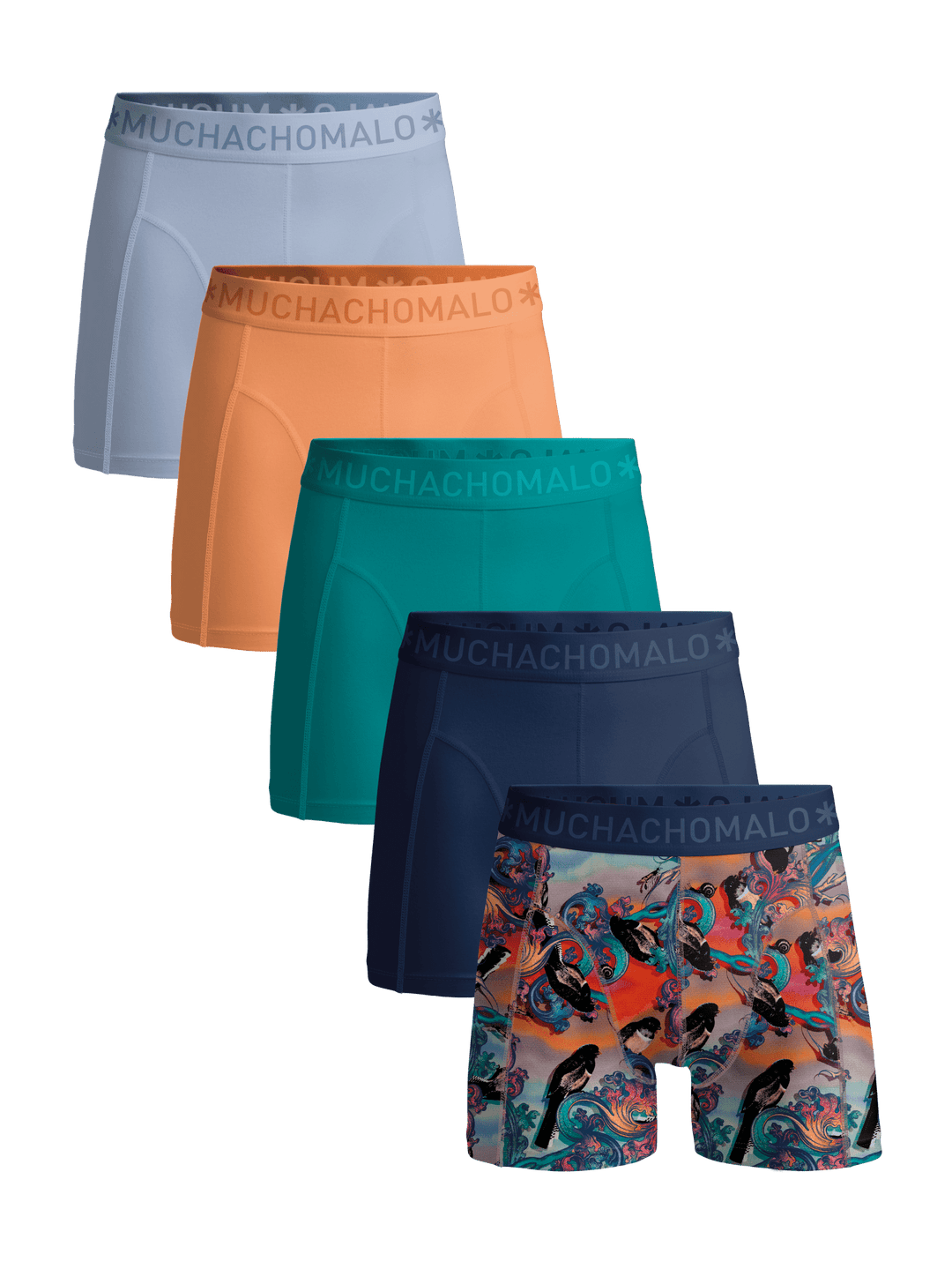 Print/Blue/Orange