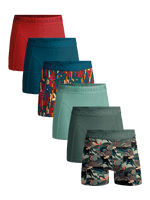 Print/Green/Green/Print/Blue/Red