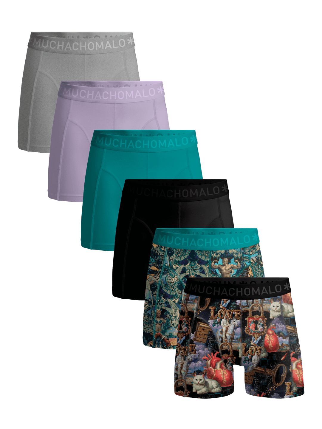 Print/Black/Green/Purple/Grey