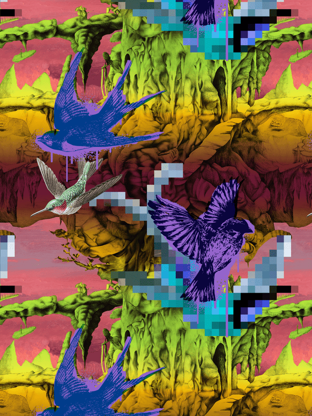 Print/Black/Blue/Orange/Red