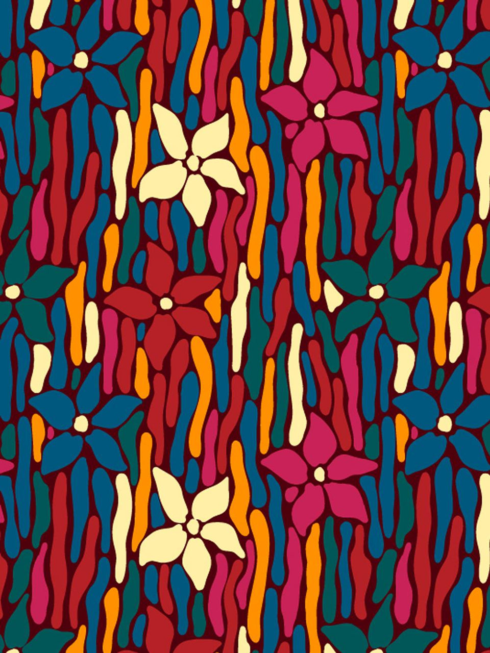 Print/Green/Black/Blue