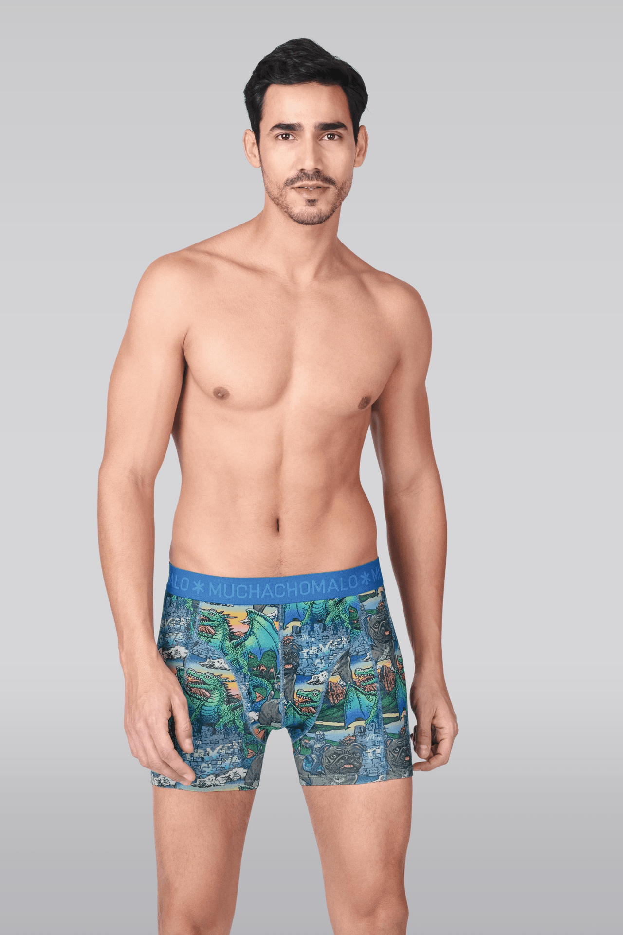 Print/Green/Black/Blue