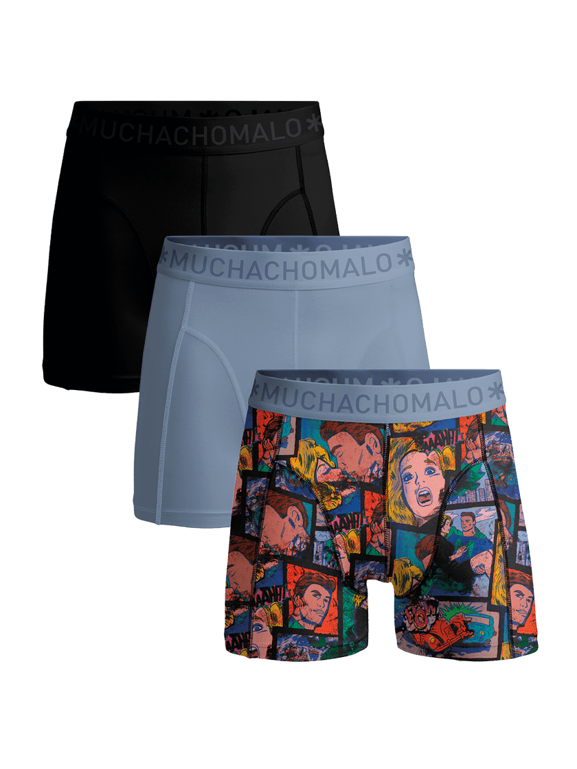 Print/Blue/Black