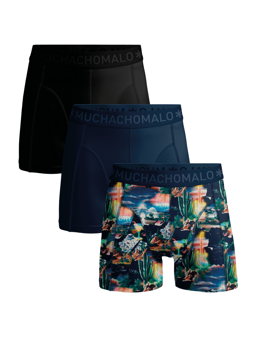 Print/Blue/Black