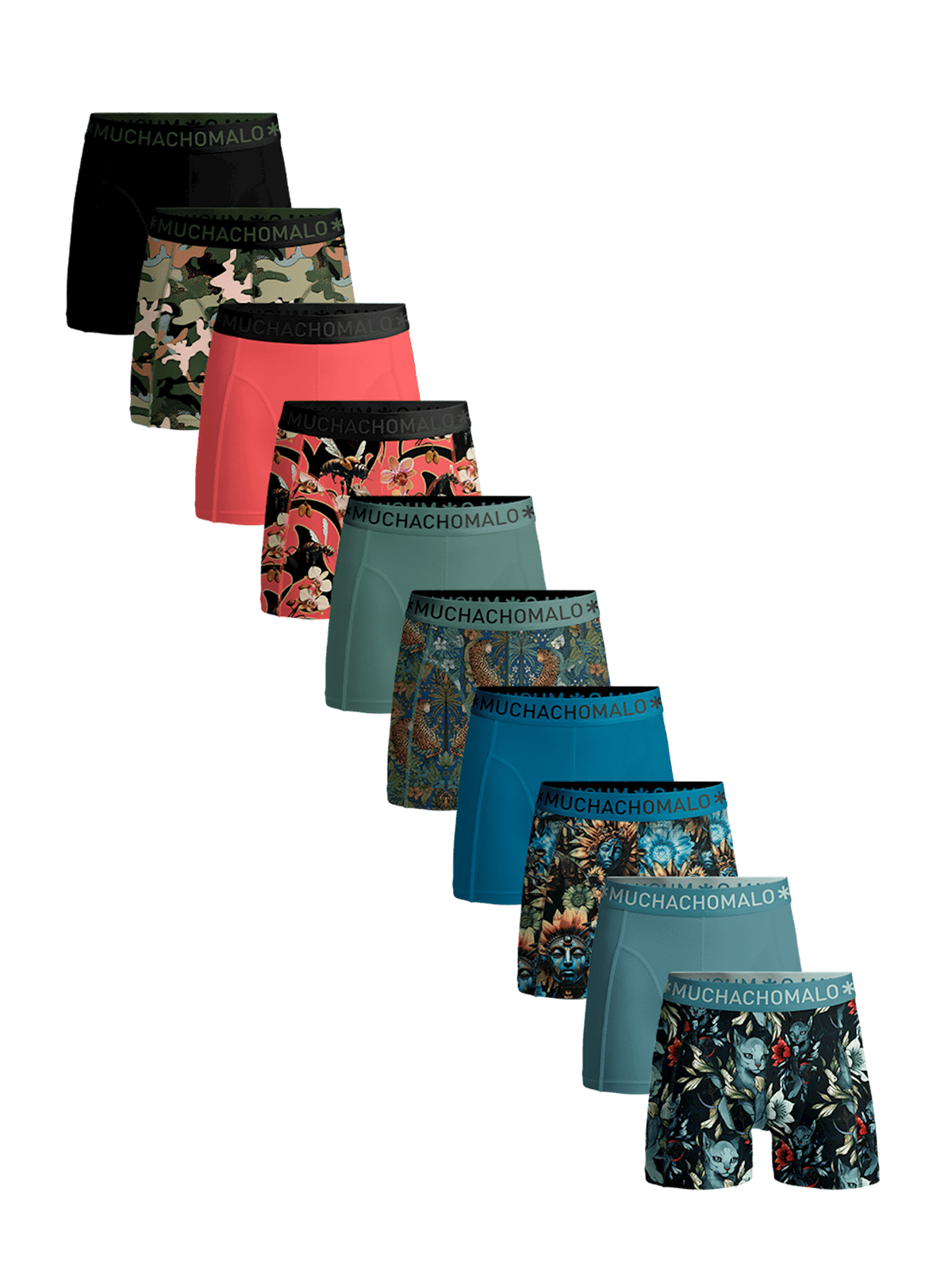 Print/Print/Print/Print/Print/Blue/Blue/Green/Pink/Black